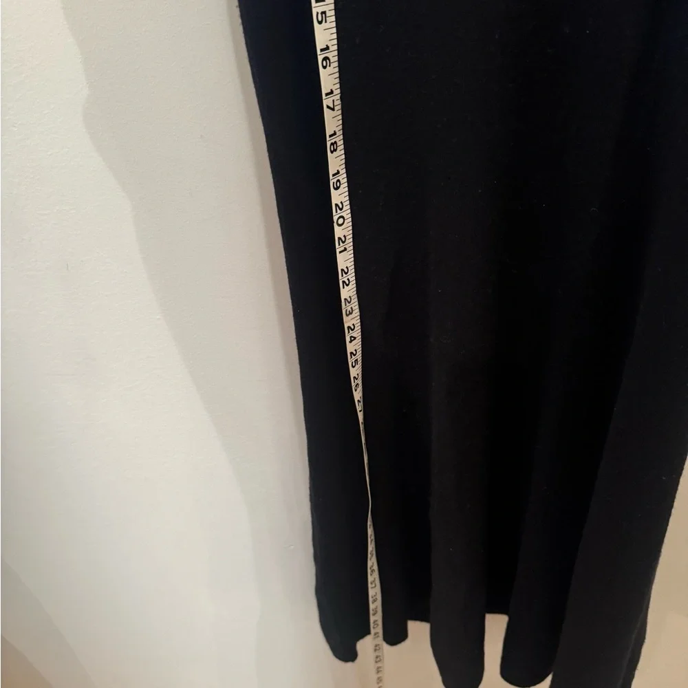 Maria Luisa B. Black turtleneck Sleeveless Dress. 100% cashmere. Italian. 🇮🇹 - Picture 9 of 11